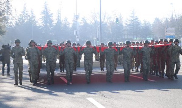 Ankara'da 'Atatürk Garnizon Koşusu'