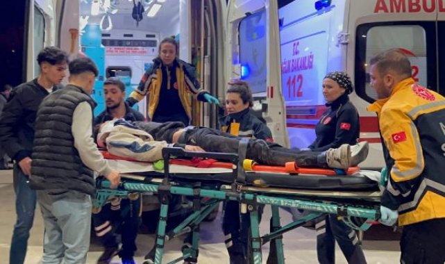 Arkadaşlarının iş yerine ziyarete giden genç, asansör boşluğuna düşüp ağır yaralandı