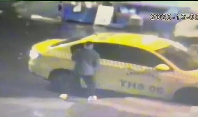 Arnavutköy'de taksi şoförünü ormana götürüp gasbettiler iddiası