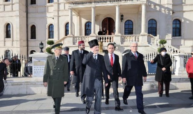 Atatürk'ün Sivas'tan ayrılışı, 104'üncü yıl dönümünde canlandırıldı