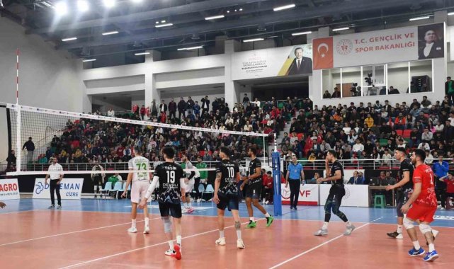 AXA Sigorta Efeler Ligi: RAMS Global Cizre Belediyespor: 3 - Develi Belediyespor: 0