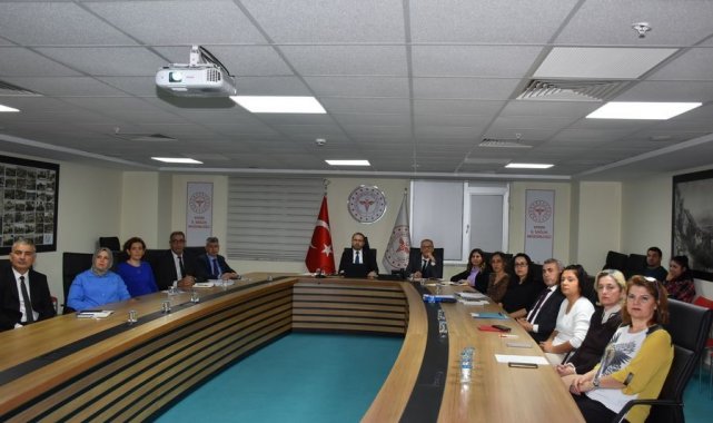 Aydın İl Sağlık Müdürü Şenkul, özel sağlık tesislerinin denetimine yönelik toplantıya katıldı