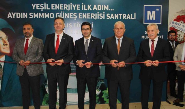 Aydın SMMM Odası GES projesini hayata geçirdi
