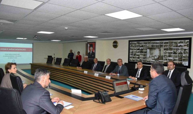 Aydın'da 'Evde Sağlık Hizmetleri İl Değerlendirme Komisyon Toplantısı' gerçekleştirildi