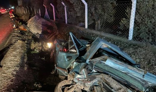 Aydın'da iki otomobil çarpıştı: 7 yaralı