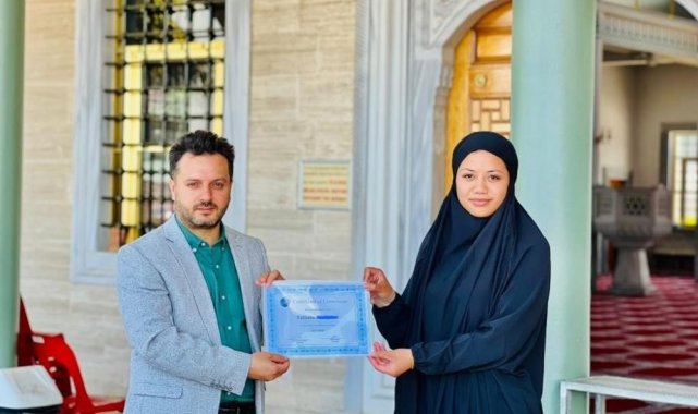 Aydınlı imam Erkoç, Müslüman olan Talilotu'ya Meryem adını verdi