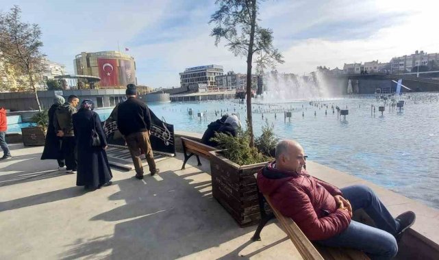 Aydınlılar kış ortasında baharı yaşadı