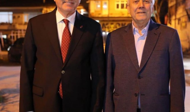 Aziz Yıldırım Başkan Özlü'yü ziyaret etti