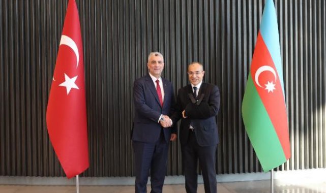 Bakan Bolat, Azerbaycan Ekonomi Bakanı Cabbarov ile görüştü
