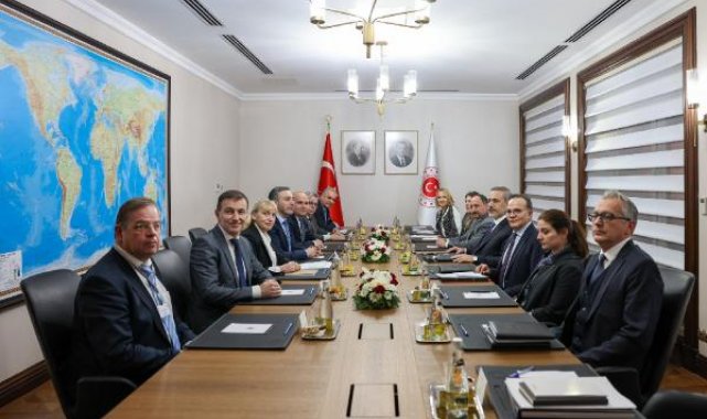 Bakan Fidan, Eş Başkan Lagodinsky'i kabul etti