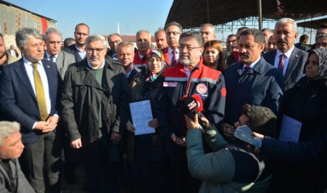 Bakan Yumaklı Hatay'da