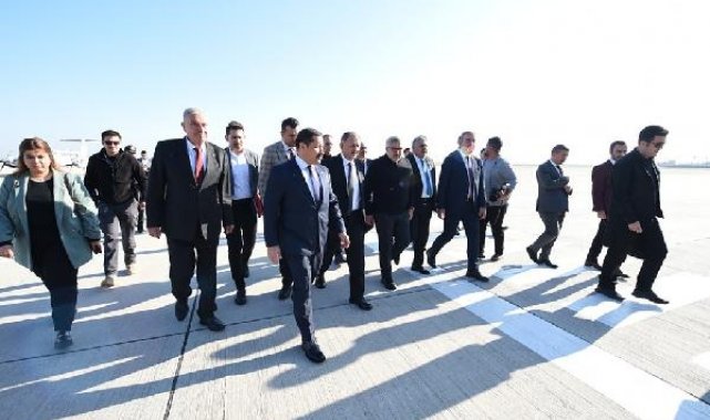 Bakanlar Özhaseki ile Ersoy, Hatay'da