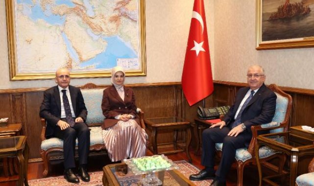 Bakanlar Şimşek ve Göktaş'tan Güler'e taziye ziyareti