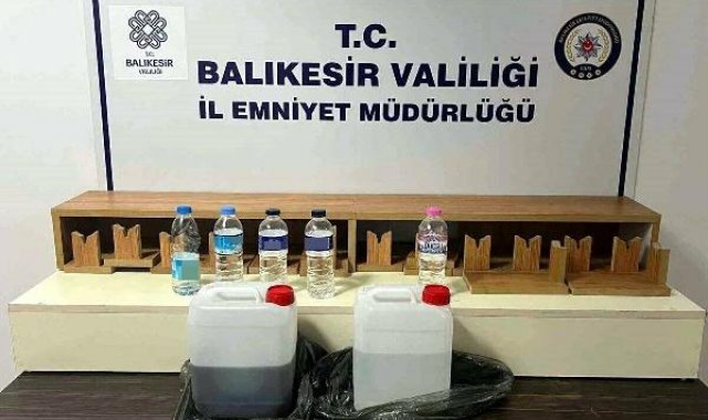 Balıkesir'de sahte içkiden ölüm şüphesi; 5 gözaltı