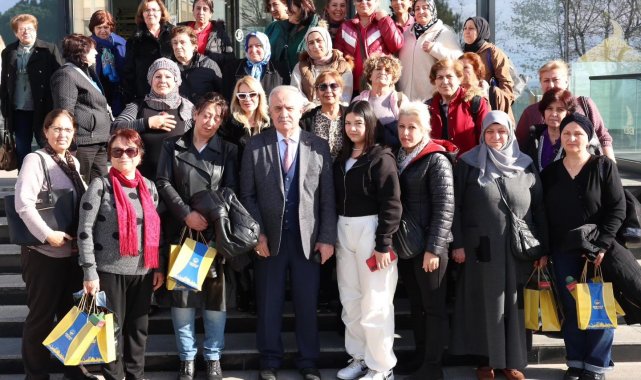 Başkan Aygün hizmete sunduğu projeleri anlattı