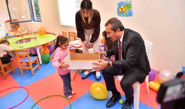 Başkan Çetin, özel çocuklarla buluştu
