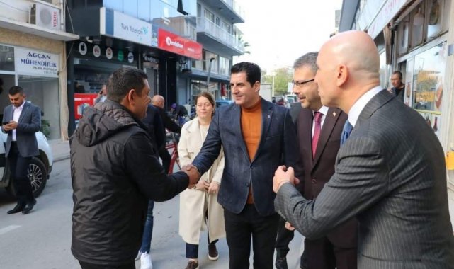 Başkan Güngör sahanın nabzını tutuyor