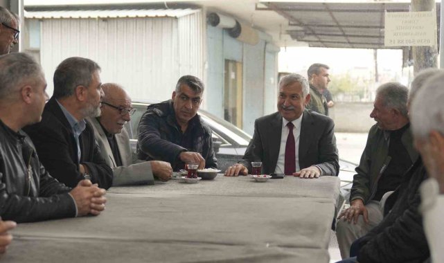 Başkan Karalar, yapımı eden çalışmaları yerinde inceledi