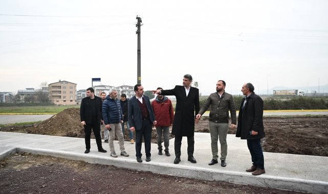 Başkan Kocaman 3 mahallede yürütülen projeleri yerinde inceledi