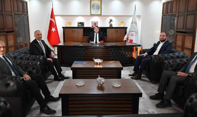 Başkanlardan Rektör Özölçer'e ziyaret
