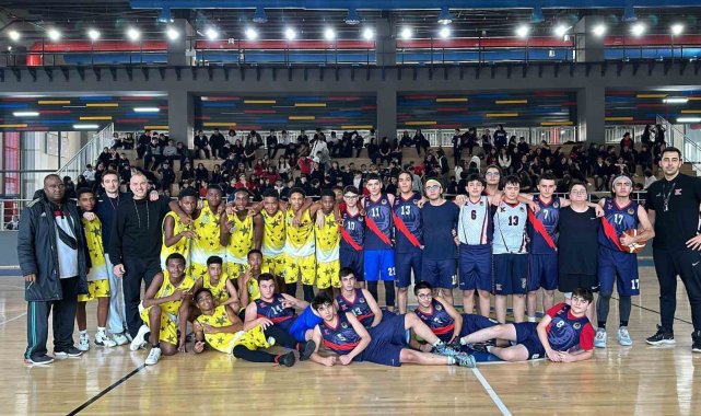 Basketbol kampı için Seyşeller'den geldiler