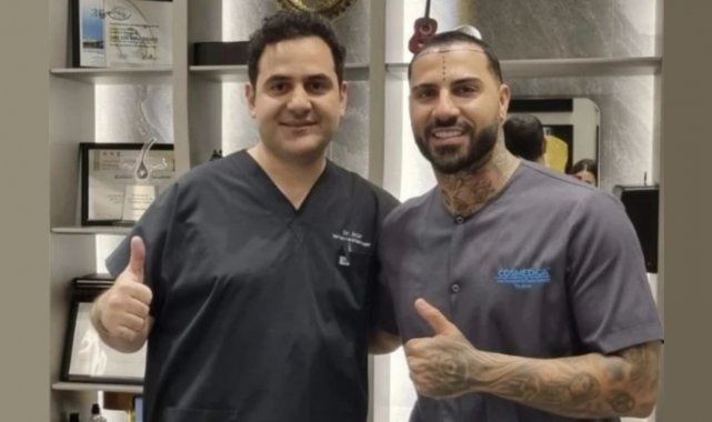 Beşiktaş'ın eski oyuncusu Quaresma, İstanbul'da saç ektirdi
