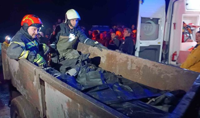 Bin 100 metredeki göçükte hayatını kaybeden 2 madencinin cenazelerine ulaşıldı