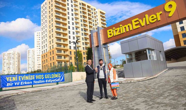 Bizim Evler 9 ve 10'da daire teslimleri 1 yıl erken başladı