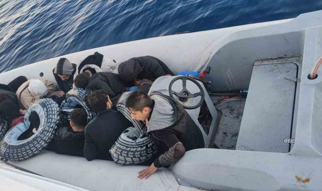 Bodrum'da 89 düzensiz göçmen yakalandı: 1 gözaltı