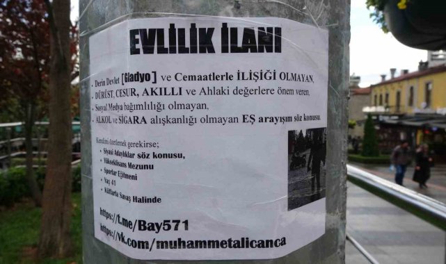 Böyle evlilik ilanı görülmedi