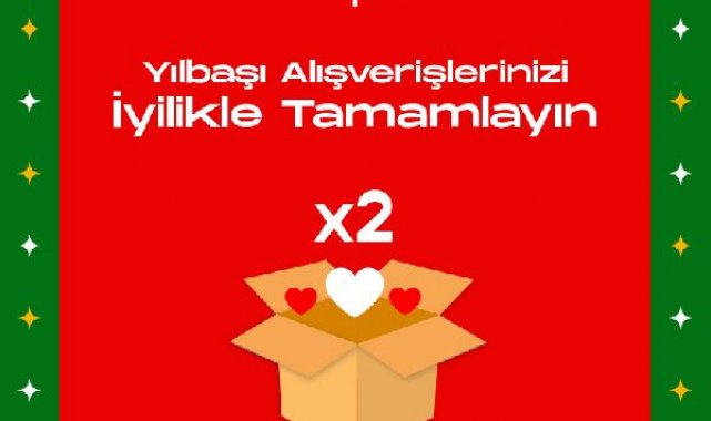 Boyner'in 'Askıda İyilik' projesi yılbaşında da devam ediyor
