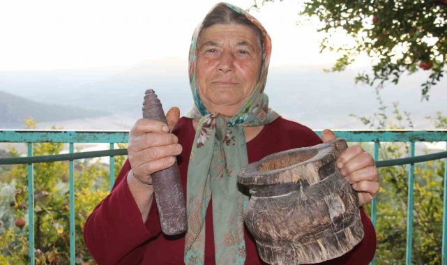 Bu köyde asırlık dibekler mutfakları süslemeye devam ediyor