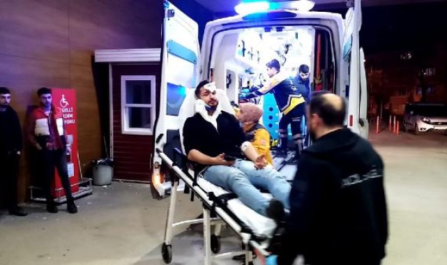 Bursa'da 2 otomobil çarpıştı: 5 yaralı