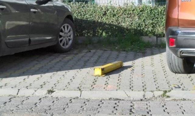 Büyükçekmece'de komşuların duba kavgası kamerada