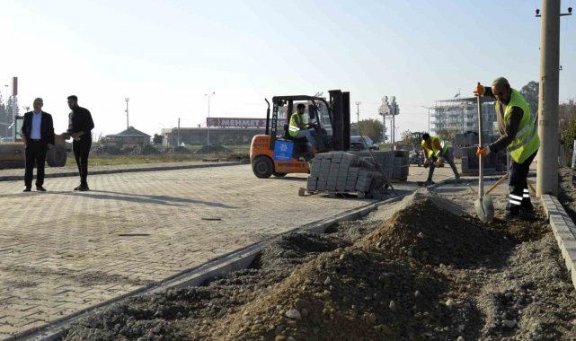 Büyükşehir'in Çine'deki yol çalışması vatandaşları memnun etti
