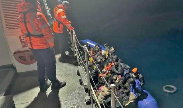 Çanakkale'de 67 kaçak göçmen yakalandı