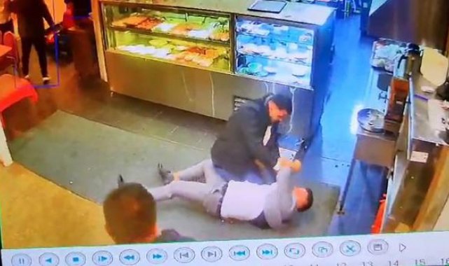 Çankırı'da eğlence mekanındaki silahlı kavga kamerada: 1 ölü, 3 yaralı