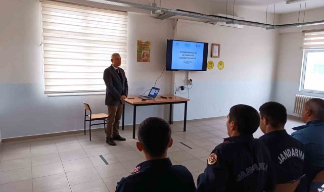 Cezaevi Jandarma Tabur Komutanlığı personellerine su verimliliği anlatıldı