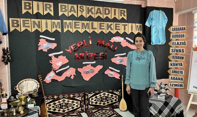 Çıldır Anaokulunda yerli malı müzesi