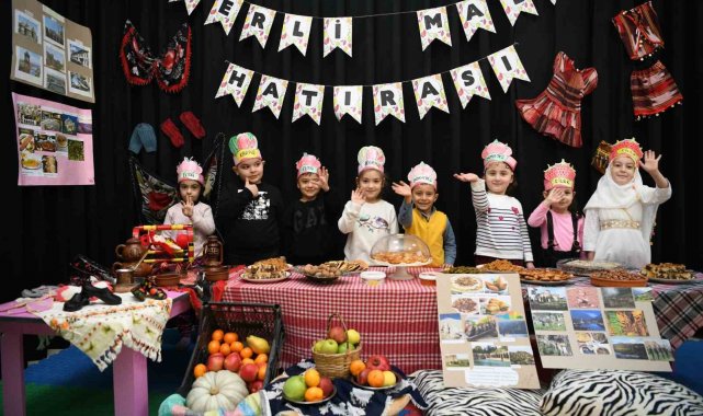 Çocuk kulüplerinde yerli malı haftası etkinliği