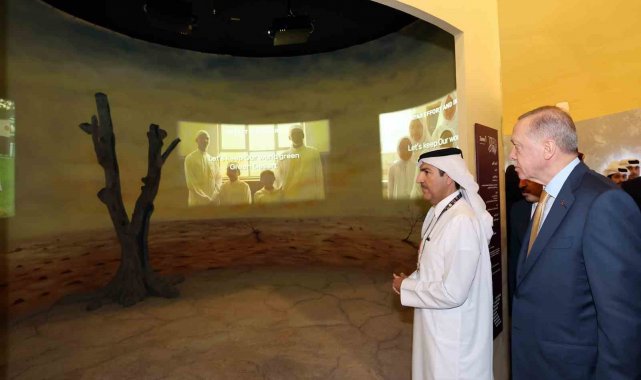 Cumhurbaşkanı Erdoğan, EXPO 2023 fuar alanını ziyaret etti