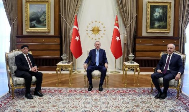 Cumhurbaşkanı Erdoğan, Libya Temsilciler Meclisi Başkanı Salih ile görüştü