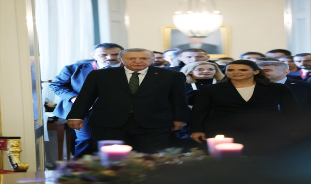 Cumhurbaşkanı Erdoğan, Macar mevkidaşı Novak ile görüştü