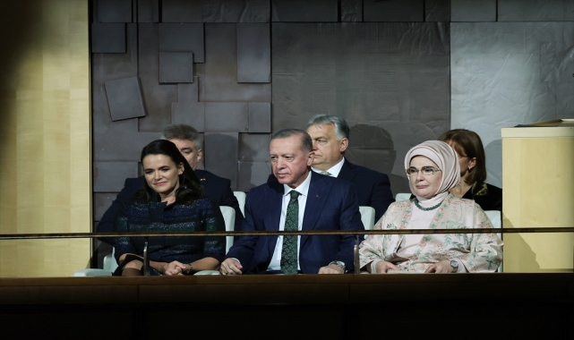 Cumhurbaşkanı Erdoğan, Türkiye-Macaristan Kültür Yılı Açılış Programı'na katıldı