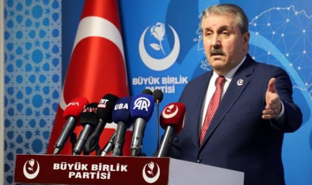 Destici: PKK'yı Meclis'ten çıkarın ve her noktadan temizleyin