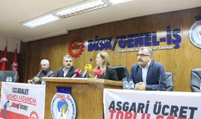 DİSK Genel Başkanı Çerkezoğlu: İnsanca yaşanacak bir ücret istiyoruz