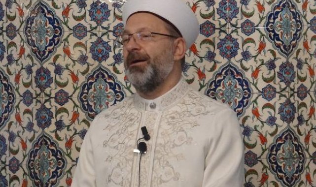 Diyanet İşleri Başkanı Erbaş'ın katıldığı programda Filistinliler için dua edildi