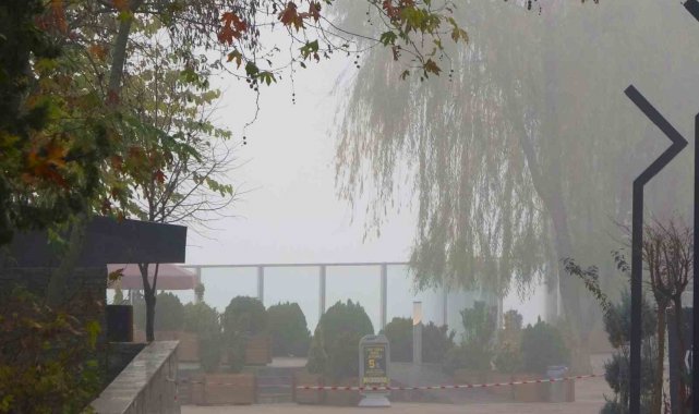 Diyarbakır güne yoğun sis ile uyandı