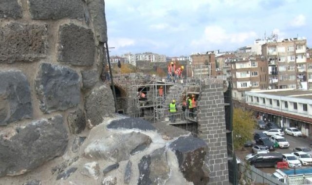 Diyarbakır surlarındaki 70 burç restore edildi, gelecek yıl etapların tamamı bitirilecek