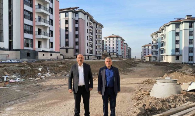 Doğanşehir'de 350 kalıcı konutun teslimi için gün sayılıyor